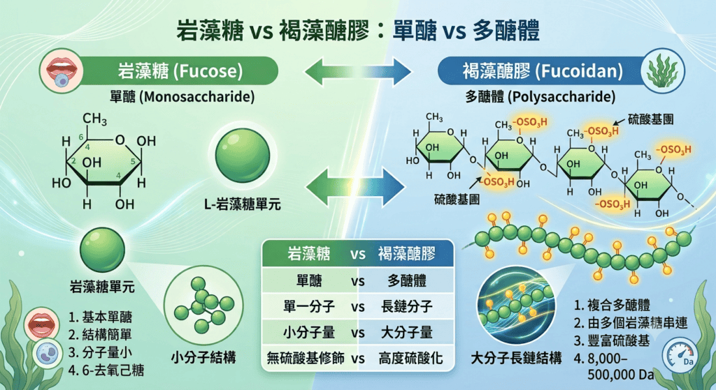 岩藻糖與褐藻醣膠